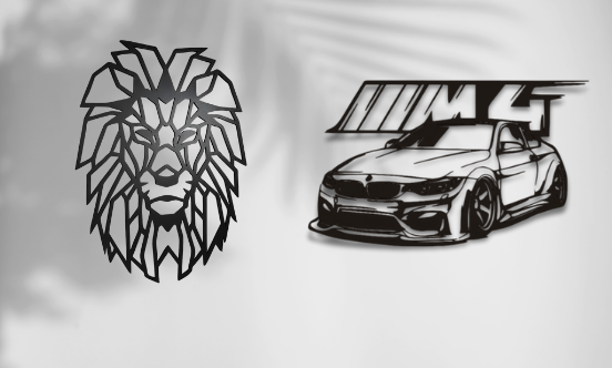 Ev & Ofis Metal Tablolar